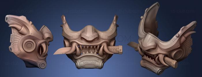 3D model Samurai Mask IV 2 (STL)